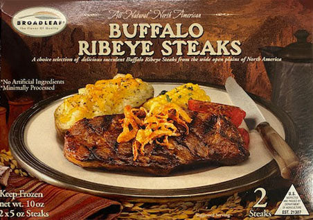 Buffalo Ribeye Steaks