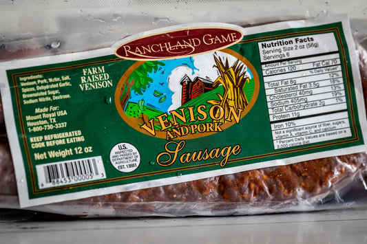 Venison Sausage With Pork